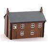 Kestrel Design Casa In Mattone Marrone - Design Kestrel GMKD01 - Kit Di Plastica N Edificio