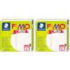 STAEDTLER FIMO KIDS, pasta modellabile termoindurente, per bambini, panetto da 42 grammi di colore bianco, 8030-0 (Confezione da 2)