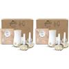 Glade liquido elettrico Profumatore per Ambienti con Olii Essenziali, Fragranza Vaniglia, 1 Diffusore e 3 Ricariche (Confezione da 2)