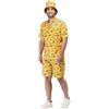 Boland - Costume Lucky Duck da uomo, set costume con pantaloni, maglietta e cappello per Carnevale, festival e feste a tema, papera da bagno