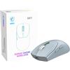MSI (Micro-Star International) MSI FORGE GM340 W Sky Blue Wireless Gaming Mouse 57g Tri-Mode 12000 DPI