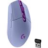 Logitech G305 LIGHTSPEED Mouse Gaming Wireless, Sensore 12K HERO, 12.000 DPI, Design Leggero, 6 Pulsanti Programmabili, Batteria 250 Ore, Memoria Integrata, PC/Laptop, Lilla