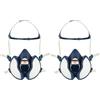 3M 4255+ Semimaschera senza Manutenzione, Blu, 1 Unità, Confezione da 2