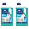 SANITEC igiene sicura Sanitec Igienikal Bagno Classic, Detergente Spray Disincrostante Anticalcare - 5 kg (Confezione da 2)