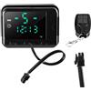 VEVOR Interruttore per Riscaldatore Diesel DC 5V, Kit Pannello di Controllo per Riscaldatore da Parcheggio da 2 kW/5 kW/8 kW, con Display LCD e Telecomando, Parte di Ricambio per Manutenzione