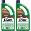 Nuncas Livax Cera Protettiva Splendi Parquet - Pavimenti in Legno - 1000ml (Confezione da 2)