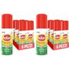 Autan Tropical Mini Spray Antizanzare Forte, Repellente Zanzare Azione Protettiva Duratura, Fino a 8h di protezione, Per Viaggi in Luoghi Tropicali, Efficace contro Virus West Nile, 6 Conf. da 50 ml