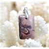 JM-IMPORT Mookaite 17 Carati - Ciondolo Cabochon Pietra Naturale - Marocco DP99