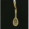 FMF Pendente Oro 18K 750 Mls. Racchetta Da Tennis