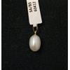 FMF Pendente Oro 18K 750 Mls. Perla Coltivata Ovale. 12,1MM.