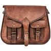 Fatto a mano Donna Nuovo Handmade Alto Qualità Capra pelle Vintage Messenger Borsa