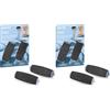 Imetec Callus Remover, Kit Rulli di Ricambio per Pedicure Elettrico, 1 Rullo a Grana Grossa, 1 Rullo a Grana Fine (Confezione da 2)