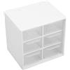 Hosie Scatola Porta Smalto per Unghie, Cassetto per Nail Art, Plastica di