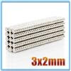 20 Pezzi Magneti al Neodimio NdFeB N35 Rotondi Cilindrici 3x2mm 3*2mm Potenti