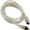 HQRP Cavo FireWire HQRP Per JVC VC-VDV206U IEEE 1394 4Pin A 6Pin