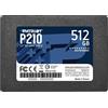 Patriot SSD Unità a Stato Solido SATA 3 6 Gbps 2.5" Interno Patriot P210 512GB | Fattore