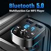 Marchiata Bluetooth 5.0 Wireless Car FM Transmitter MP3 Player Radio 2 USB Charger Adapter