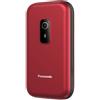 Panasonic PROMOZIONE Panasonic FEATURE PHONE TF600 CONCHIGLIA RED Cod. KX-TF600EXR