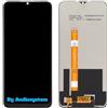 OPPO DISPLAY TOUCH SCREEN per OPPO A15 CPH2185 / A15s CPH2179 SCHERMO VETRO NERO 6.
