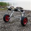 Carrello Kayak Pieghevole Regolabile Trolley Canoa con Ruote Grandi Universale