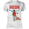 DEICIDE - ONCE UPON THE CROSS (WHITE) WHITE T-Shirt Small