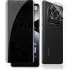 Privacy Pellicola Protettiva per Xiaomi Redmi Note 14 Pro 5G/Poco X7 5G, 3D Priv