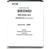 BRONDI BATTERIA PILA Per BRONDI BOSS 4G CAP. ORIGINALE / AMICO FLIP 4G+ 4G PLUS 1500MaH