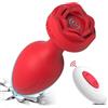Desirnoir Plug Vibrante Telecomando Wireless - Benessere Sessuale Silicone Base Rosa