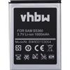 vhbw Batteria sostituisce Samsung EB454357VU EB454357VA 1000mAh