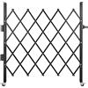 VEVOR Cancello di Sicurezza Pieghevole Singolo, Cancello per Porta Pieghevole 131 x 170 cm, Cancello di Sicurezza a Fisarmonica in Acciaio, Cancello per Barricata Rotolante a 360°, Cancello a Forbice