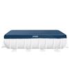 28037 - Telo Copripiscina per Piscina Rettangolare, PVC, Blu, 400X200 Cm