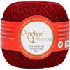 Anchor Freccia Stärke 16 4771016-00044 - Filato per uncinetto, 100% cotone rosso