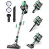 Vactidy Aspirapolvere Senza Fili V8,25KPa Scopa Elettrica Senza Fili Potente 4 i