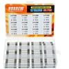 HUAREW 12 Valori 60 Pezzi 6x30 mm 1A 2A 3A 4A 5A 6A 7A 8A 10A 15A 20A 30 A 250 V