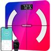 Healthkeep Bilancia Impedenziometro Bluetooth 13 Indicatori Corporei Alta Precisione 180 Kg
