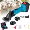 MDS Tosapecore Tosatrice Pecora con Doppia Batteria 42VF 4.0Ah Velocità Regolabile
