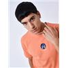 PROJECT X PARIS T-shirt da uomo Cotone, Vestibilità Casual Lifestyle, Arancione, Taglia XS