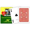 MODIANO 98 Poker Rosso Posteriore Giocare Carte Ponte Misura Realizzata A Italia