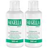 Saugella Attiva, Detergente Intimo Antibatterico, pH 3.5, con Estratto di Timo, Adatto Post Parto, in Gravidanza e Durante il Ciclo Mestruale, 500 ml (Confezione da 2)