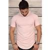 PROJECT X PARIS T-shirt da uomo Cotone Blend, Vestibilità Casual Lifestyle, Rosa, Taglia XXL
