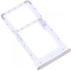 Vassoio Sim Compatibile Per Motorola Moto G52 Carta Porcelain White Bianco