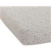 DOMIVA - Lenzuolo con angoli stampato, 60 x 120 cm, stampa lilla