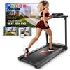 YM Tapis Roulant Salvaspazio 14 km/h Marchio Italiano Bluetooth APP Interattive