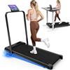 HOMEFITNESSCODE Tapis Roulant per Ginocchia Fragili Pendenza 7% 2.5HP Ammortizzato Display LED