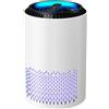 EGLEMTEK Purificatore D Aria Portatile Air Purifier Con Filtro Hepa H13 22 Watt Elimina
