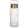 Ichendorf Milano Lampada Wireless Andon, Batteria USB, 3 Livelli di Luminosità, Vetro