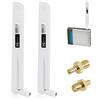 Does not apply 2 Antenne 5G Lte, Amplificatori Di Segnale 4G Da 18 Dbi, Antenne Mobili Omnidire