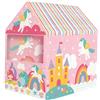 BricoShop24 Casetta Tenda da Gioco Bambini Fantasy House 95x72x102 cm Pieghevole