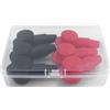 As shown Set 6 tappi protettivi per auto per terminali batteria in materiale plastico