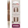 KnitPro 20427, Punte Corte per Ferri da Maglia Symfonie, in Legno, intercambiabili, 5,50 mm